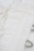 画像4: ATELIER PIERROT / フリルレースショートコルセット  ホワイト H-26-02-03-1015-EL-ZA-KB-ZH (4)