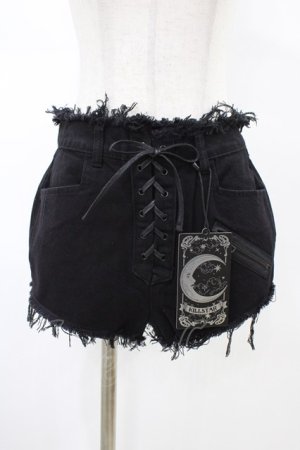 画像: KILL STAR / LIL' DEVIL DENIM SHORT PANTS XS ブラック H-26-02-03-1019-SL-PA-KB-ZH