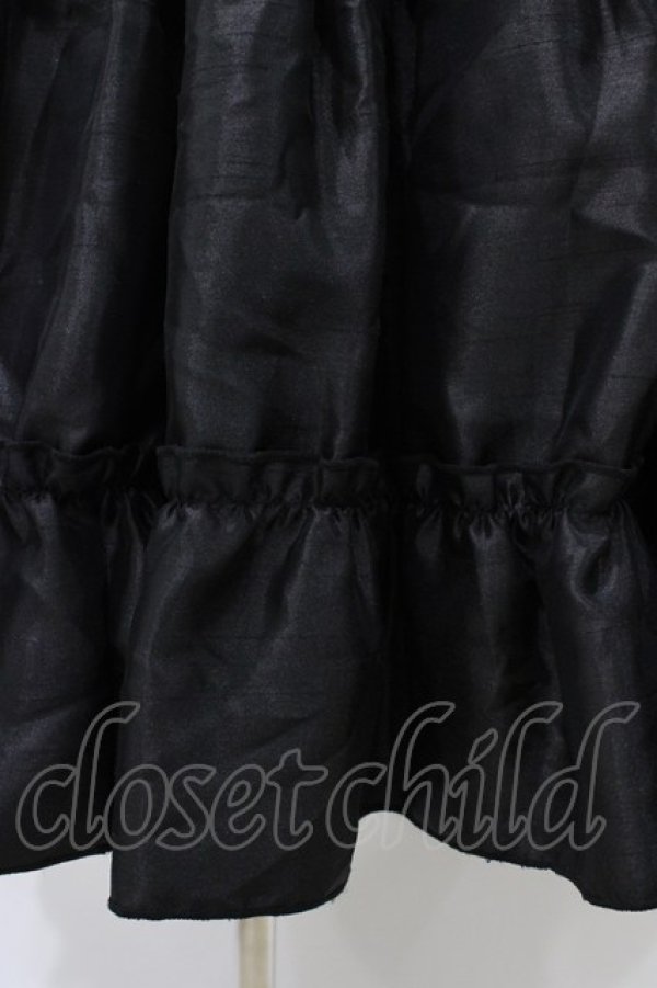 画像5: ATELIER PIERROT / Long Corset Skirt  ブラック H-26-02-03-1028-EL-SK-KB-ZH (5)