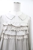 画像3: Jane Marple / レースフリルワンピース  グレー H-26-02-03-1030-JM-OP-KB-ZH (3)