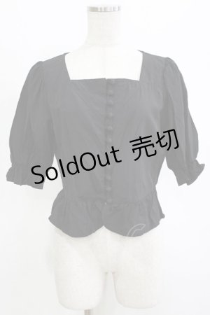 画像: an another angelus / コルセットブラウス Free ブラック H-26-02-03-061-CA-BL-NS-ZH