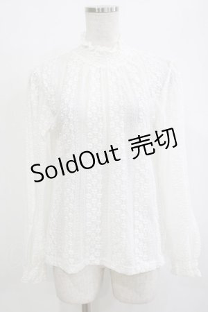 画像: F&A / ストライプレーストップス Free OFF WHITE H-26-02-03-069-LO-OP-NS-ZH