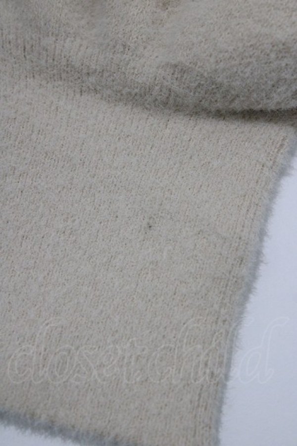 画像5: an another angelus / ローズ同色刺繍シャギーニットプルオーバー Free IVORY H-26-02-03-070-CA-TO-NS-ZH (5)