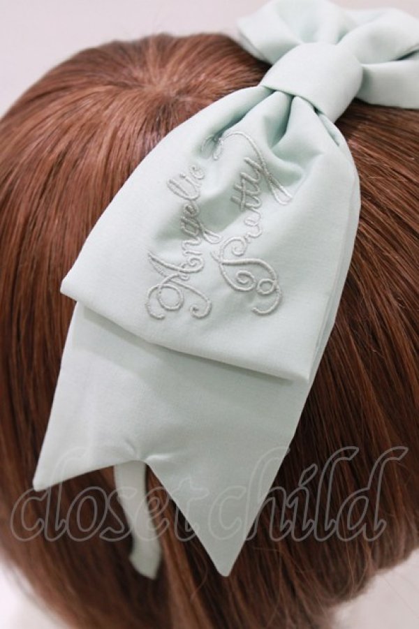 画像2: Angelic Pretty / Chelsea Girlカチューシャ  ミント H-26-02-03-076-AP-AC-NS-ZH (2)