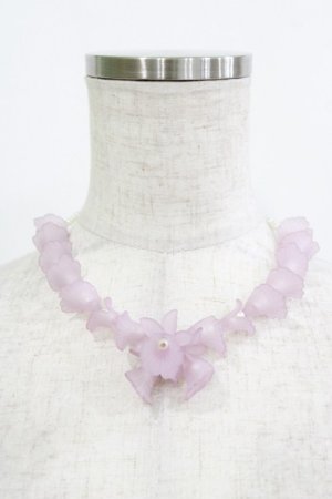 画像: an another angelus / フロストフラワーチョーカー  LAVENDER H-26-02-03-078-CA-AC-NS-ZH