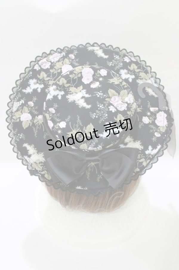 画像2: Kurumi Collaboration / KRMヘッドドレス  ブラック H-26-02-03-079-GO-AC-NS-ZH (2)