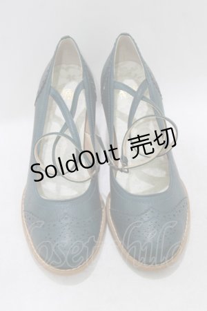 画像: Victorian maiden / Victorian Ladyパンプス 24.5cm グリーン H-26-02-03-082-CL-SH-NS-ZH