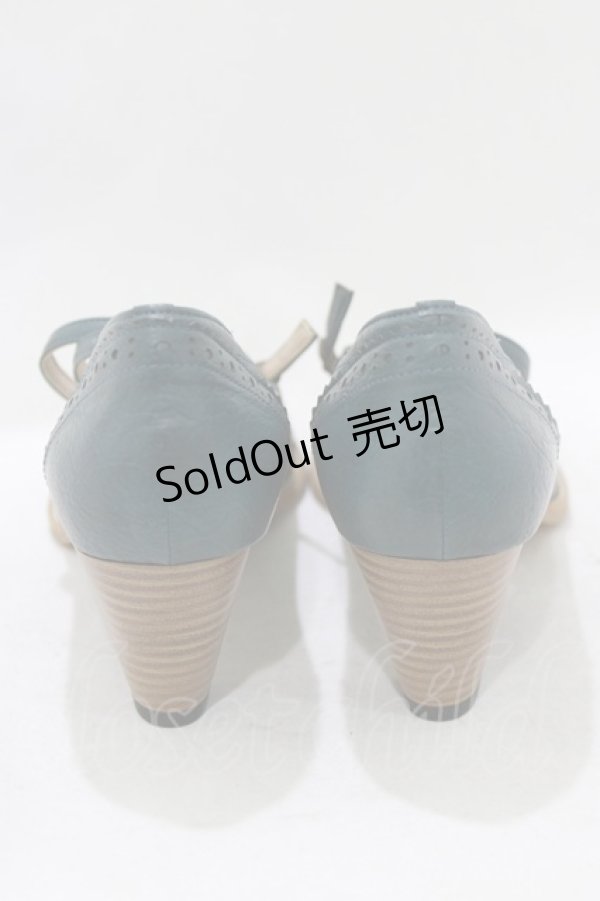 画像3: Victorian maiden / Victorian Ladyパンプス 24.5cm グリーン H-26-02-03-082-CL-SH-NS-ZH (3)