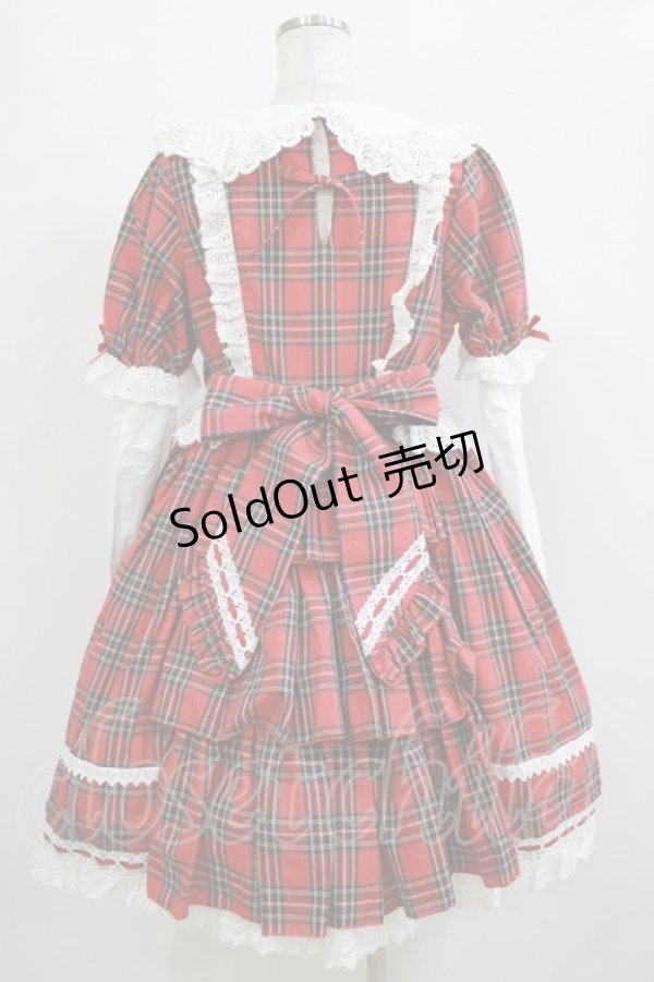 画像3: Little Bear（海外ロリータブランド） / Lara's Dollワンピース XL レッド H-26-02-03-001-PU-OP-NS-ZH (3)