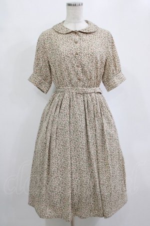 画像: Fi.n.t / パイピング使い小花柄ワンピース Free IVORY H-26-02-03-009-CA-OP-NS-ZH