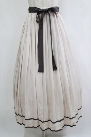 画像: an another angelus / 裾ライン変形プリーツスカート Free PINK BEIGE H-26-02-03-018-CA-SK-NS-ZH