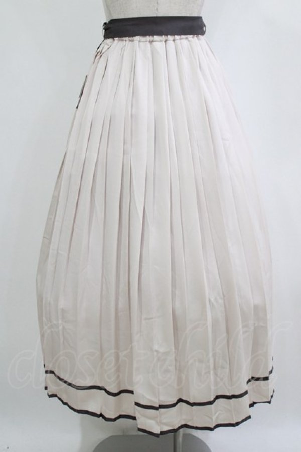 画像3: an another angelus / 裾ライン変形プリーツスカート Free PINK BEIGE H-26-02-03-018-CA-SK-NS-ZH (3)