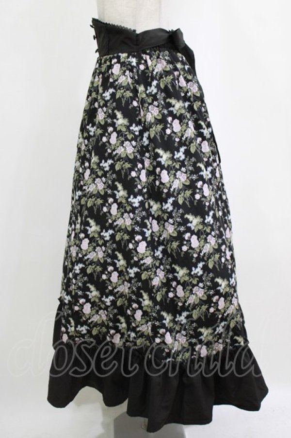 画像2: Kurumi Collaboration / KRハナガラHWフレアSK M ブラック H-26-02-03-019-GO-SK-NS-ZH (2)