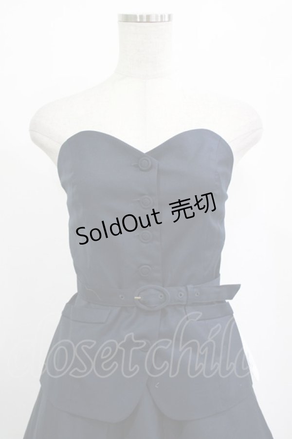 画像4: an another angelus / ビスチェセットアップ Free NAVY H-26-02-03-020-CA-OP-NS-ZH (4)