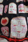 画像4: Angelic Pretty / Sunny Day Brunch BearジャンパースカートSet Free ブラック H-26-02-03-002-AP-OP-NS-ZH (4)