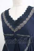 画像4: axes femme / シフォンリボンワンピース M ネイビー H-26-02-04-024-AX-OP-NS-ZH (4)