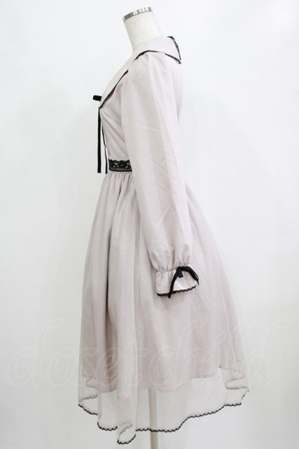 画像2: Honey Cinnamon / チュールレイヤードワンピース Free ピンク H-26-02-04-026-LO-OP-NS-ZH (2)