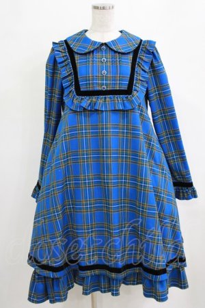 画像: LIEF / クリスマスボックスワンピース M ブルー H-26-02-04-004-LO-OP-NS-ZH