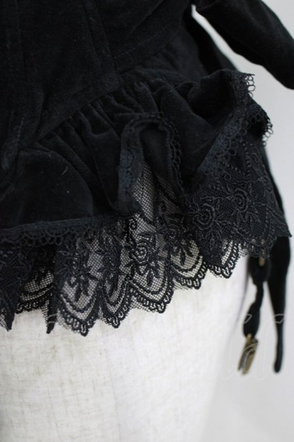 画像5: Hoshibako Works / リリィ・リドル ベストコルセット S ブラック H-26-02-04-044-LO-JA-NS-ZH (5)