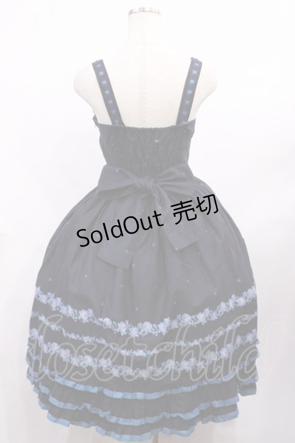 画像3: Innocent World / エリザベートローズジャンパースカート M/108cm丈 ネイビー H-26-02-04-1001-IW-OP-NS-ZH (3)