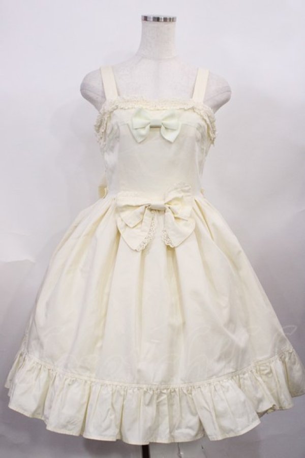 画像1: ALICE and the PIRATES / A/Pバッスルジャンパースカート Free 生成り H-26-02-04-1002-PA-OP-NS-ZH (1)