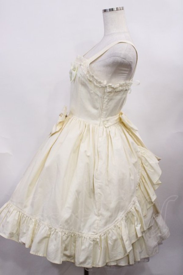 画像2: ALICE and the PIRATES / A/Pバッスルジャンパースカート Free 生成り H-26-02-04-1002-PA-OP-NS-ZH (2)