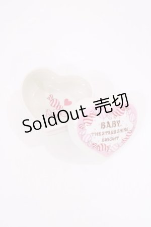 画像: BABY,THE STARS SHINE BRIGHT / ハート小物入れ  オフ H-26-02-04-1030-BA-ZA-NS-ZH