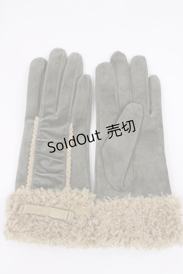 画像3: axes femme / 手袋セット  ブルー/グリーン H-26-02-04-1031-AX-ZA-NS-ZH (3)