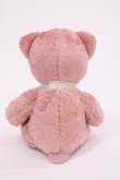 画像2: Maison de FLEUR / くまのぬいぐるみ「アプローズ」ちゃん  ローズカラー H-26-02-04-1036-LO-ZA-NS-ZH (2)