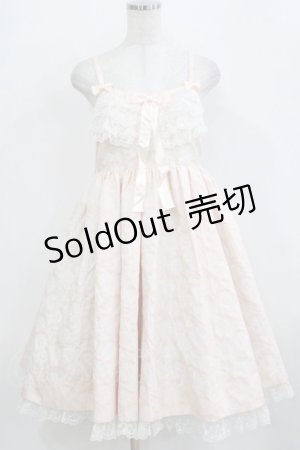 画像: Angelic Pretty / Silky Fleurジャンパースカート Free ピンク H-26-02-04-051-AP-OP-NS-ZH