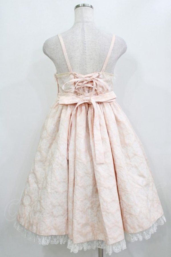 画像3: Angelic Pretty / Silky Fleurジャンパースカート Free ピンク H-26-02-04-051-AP-OP-NS-ZH (3)