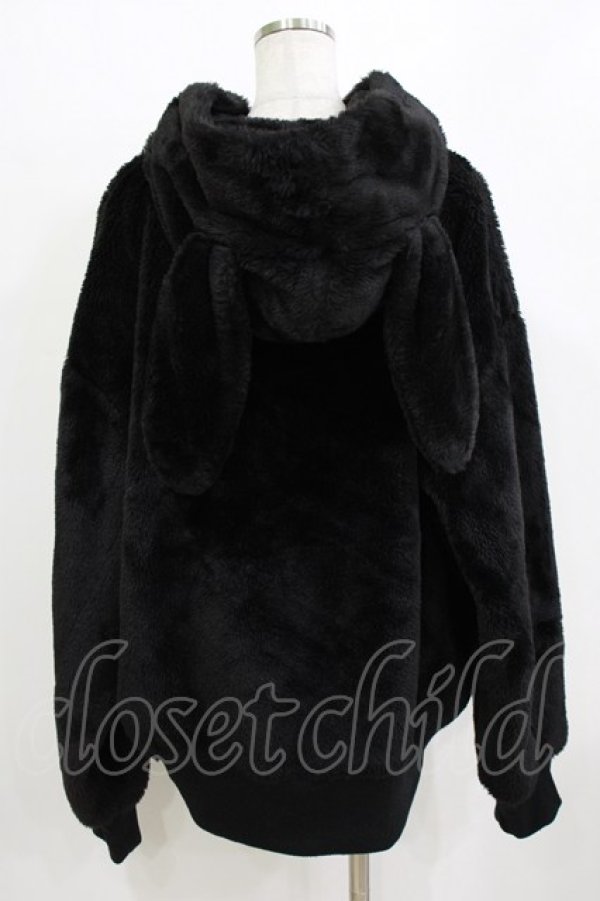 画像3: Jamie エーエヌケー / うさみみファーブルゾン M ブラック H-26-02-04-052-LO-JA-NS-ZH (3)