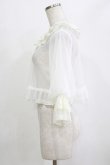 画像2: V.castle（海外ロリータブランド） / ドットチュールカーディガン M オフ H-26-02-04-058-PU-TO-NS-ZH (2)