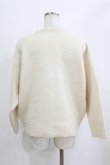 画像3: F&A / コクーンニットカーディガン Free IVORY H-26-02-04-064-LO-TO-NS-ZH (3)