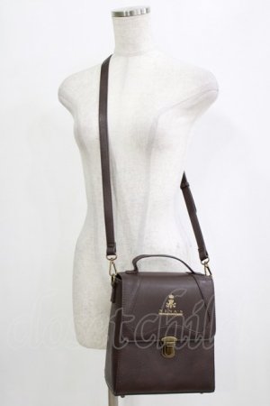 画像: m petit by misako / AM*フラップショルダー  ブラウン H-26-02-04-072-LO-BG-NS-ZH