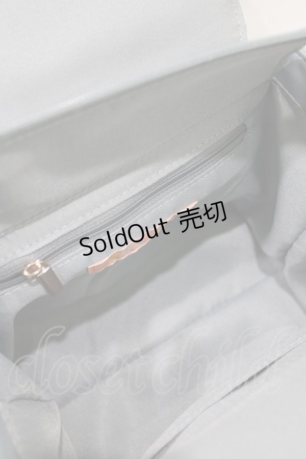 画像3: Fi.n.t / 多重リボンプレゼントBOXバッグ  L/BLUE H-26-02-04-073-CA-BG-NS-ZH (3)