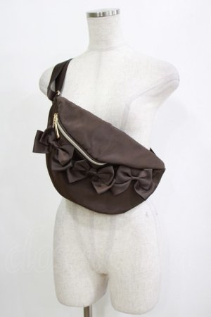 画像: m petit by misako / TT*AM*リボンBB  ブラウン H-26-02-04-074-LO-BG-NS-ZH