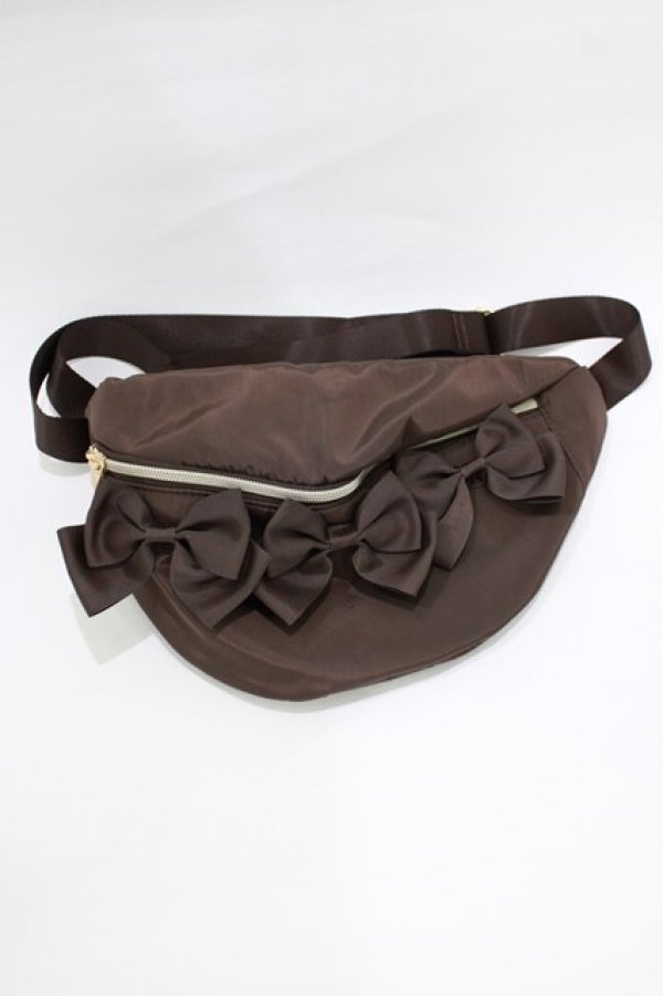 画像2: m petit by misako / TT*AM*リボンBB  ブラウン H-26-02-04-074-LO-BG-NS-ZH (2)