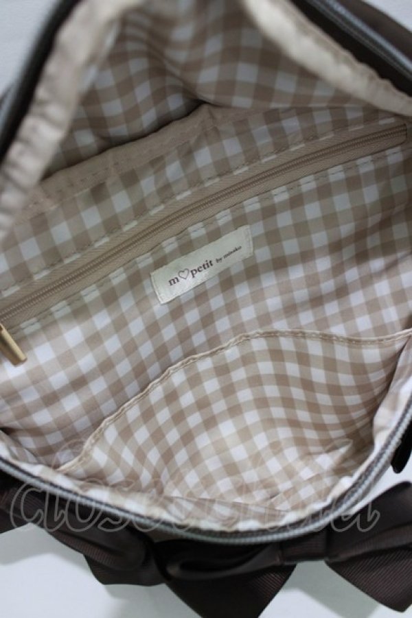 画像3: m petit by misako / TT*AM*リボンBB  ブラウン H-26-02-04-074-LO-BG-NS-ZH (3)