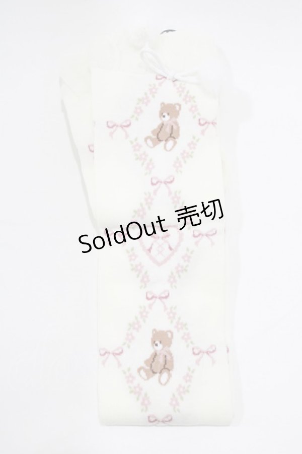 画像1: m petit by misako / AMOVKクマポンポン  オフ H-26-02-04-078-LO-ZA-NS-ZH (1)