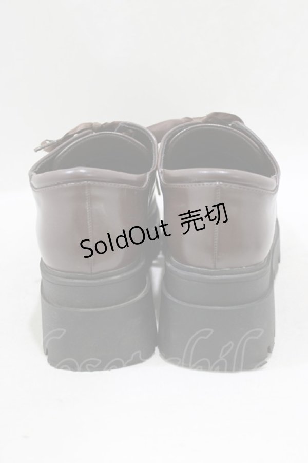 画像3: axes femme / レースアップシューズ L/24.5cm Dブラウン H-26-02-04-084-AX-SH-NS-ZH (3)