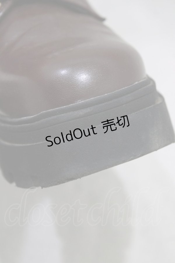 画像5: axes femme / レースアップシューズ L/24.5cm Dブラウン H-26-02-04-084-AX-SH-NS-ZH (5)