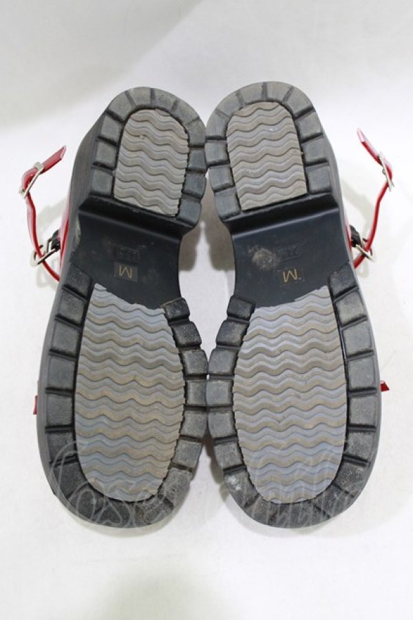 画像4: axes femme / リボン付ローファーパンプス M/23.5cm レッド H-26-02-04-085-AX-SH-NS-ZH (4)