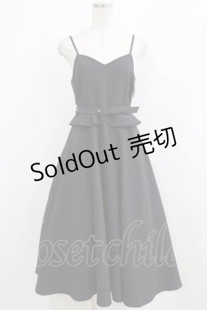 画像: an another angelus / タックペプラムキャミワンピース Free CHARCOAL H-26-02-04-015-CA-OP-NS-ZH