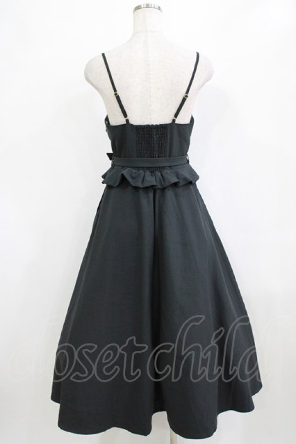 画像3: an another angelus / タックペプラムキャミワンピース Free CHARCOAL H-26-02-04-015-CA-OP-NS-ZH (3)