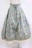 画像3: Victorian maiden / カントリーハイウエストスカート Free ブルー H-26-02-04-019-CL-SK-NS-ZH (3)