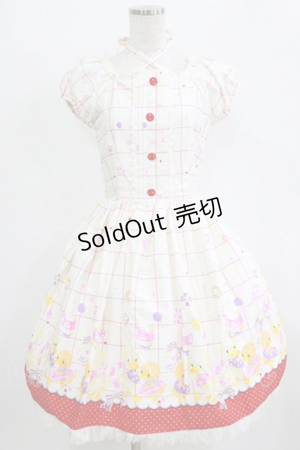 画像1: metamorphose / CL The March of Duck ワンピース Free オフ H-26-02-04-003-ME-OP-NS-ZH (1)