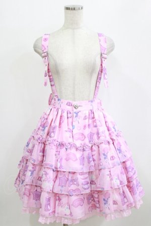 画像: Angelic Pretty / Photogenic Palletスカート Free ピンク H-26-02-05-1027-AP-SK-NS-ZH