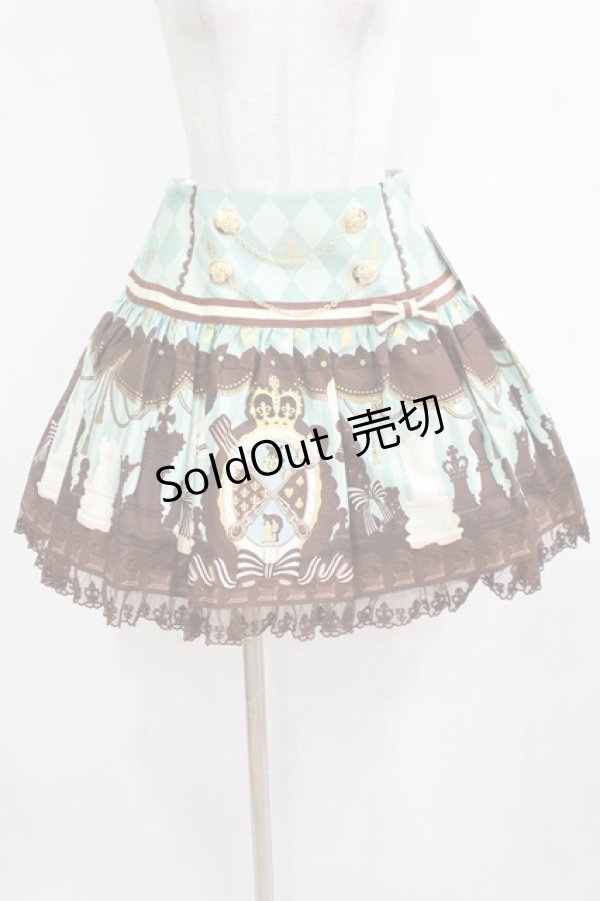 画像1: Angelic Pretty / Chess Chocolate スカート（2011年） Free ミント H-26-02-05-1028-AP-SK-NS-ZH (1)