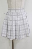画像1: pium / piumハートチェックサイドリボンプリーツスカート Free グレー H-26-02-05-1035-0-SK-NS-ZH (1)